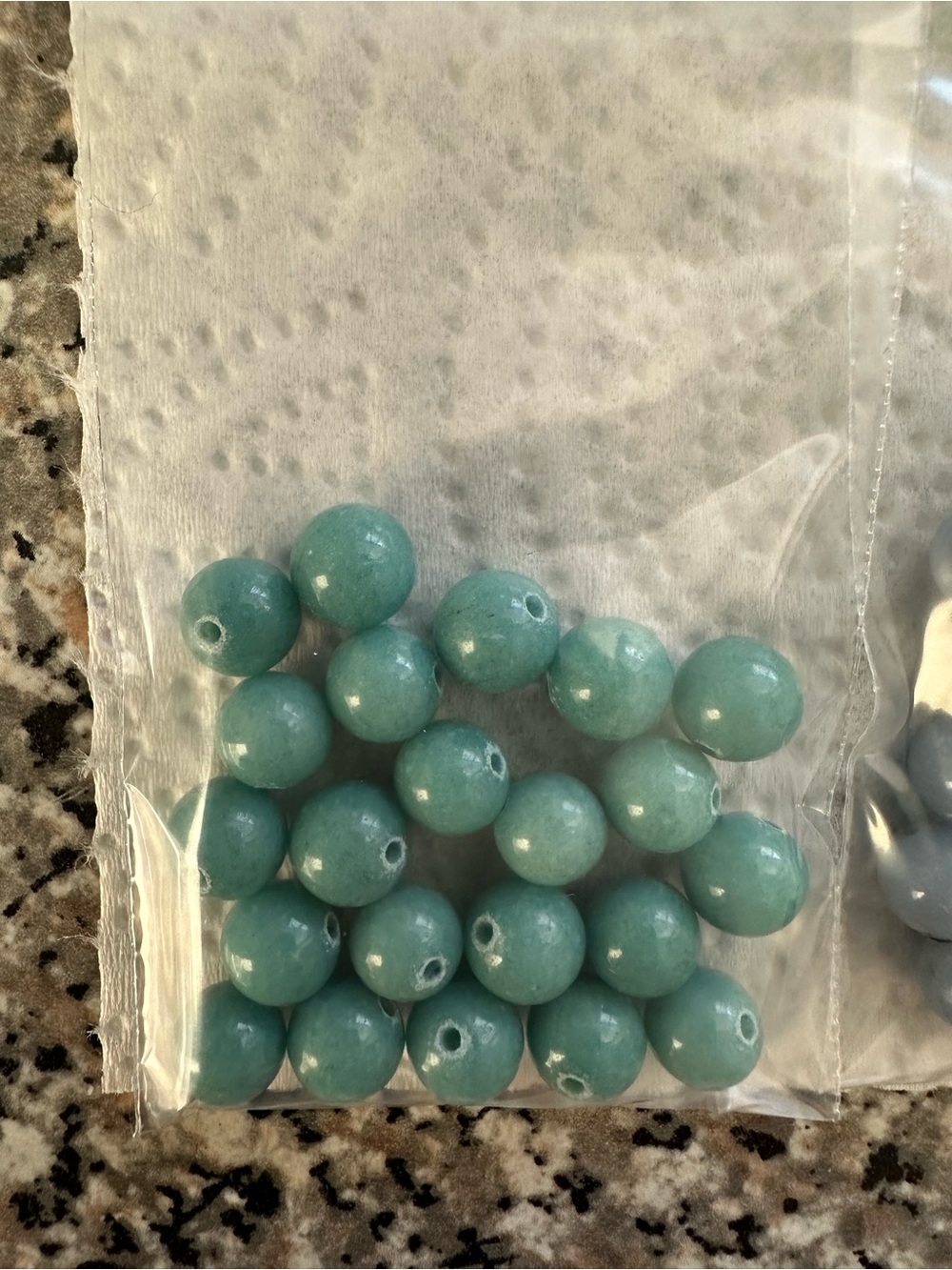 Assorted Beads Gemstone Blues Purples DIY Jewelry Bracelets NWOT - Picture 7 of 9